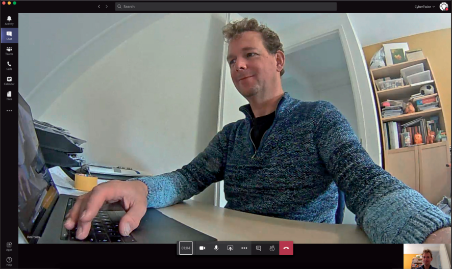 Active Video Call in Teams