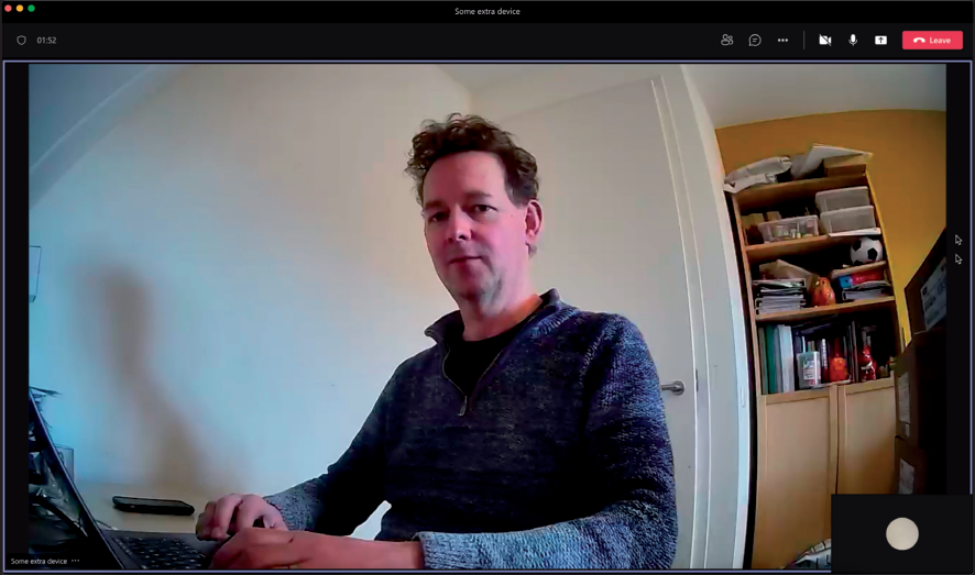 Active Video Call in Teams