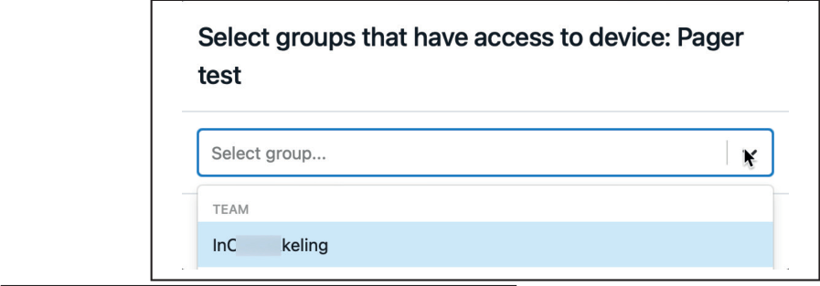 CyberGate Management Portal - Select Group