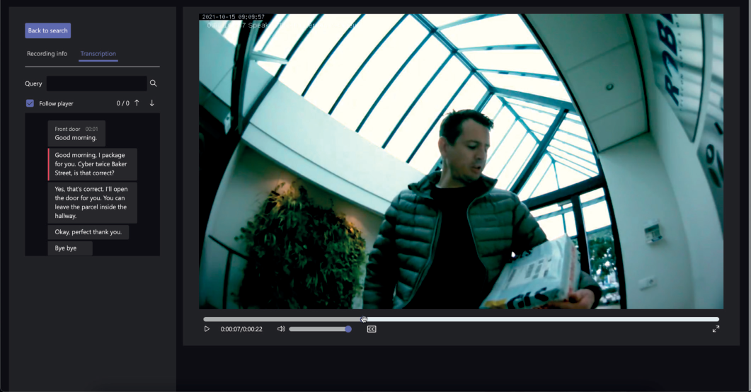 ATTEST Replay - Replay screen