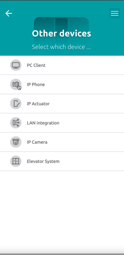 IpDoor Select IP Phone - Step 2