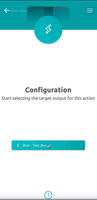 IpDoor Switch Selection - Step 2