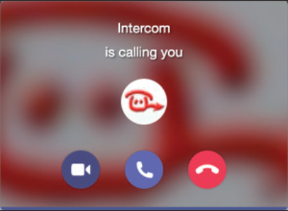 Teams Incoming Call with Video