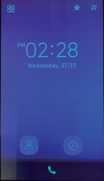Suprema Touch Screen - Dashboard