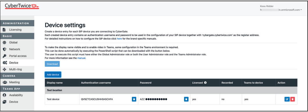 CyberGate App - Availability Overview